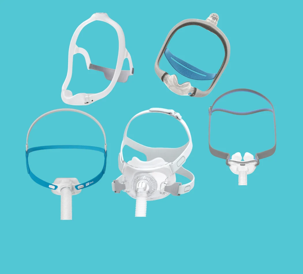 Različne možnosti CPAP mask za zdravljenje motenj dihanja med spanjem